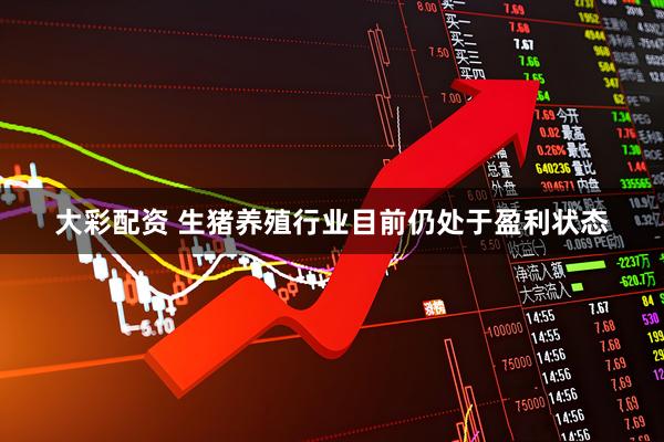 大彩配资 生猪养殖行业目前仍处于盈利状态